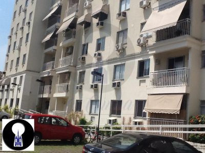 Apartamento para Venda, Rio de Janeiro / RJ, bairro Pechincha, 2 dormitórios, 1 banheiro, 1 vaga de garagem, área total 55,00 m², área construída 55,0