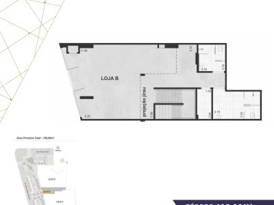 Loja B · térreo · 100,00 m²